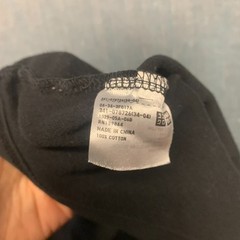 Uniqlo Men’s Sweatshirt Size M Black Solid Long Sleeve Casual Basic 100% Cotton