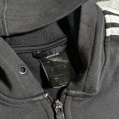 Adidas Women’s Essentials Fleece 3-Stripes Full-Zip Hoodie Large