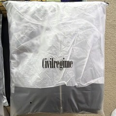 Civil Regime Letter To You Ultra Crop Full Zip Hooded Hoodie Black L