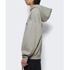 Fear of God Essentials Men’s Dark Oatmeal Essentials Hoodie NWT Size S