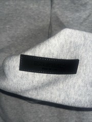 Light Oatmeal Essentials Men’s Hoodie Size M