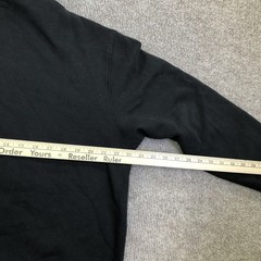 Aeropostale Cloud Soft Hoodie Sweatshirt Mens Small Black Full Zip Fleece Solid