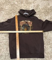 Morgan Wallen Hoodie Tour Size XL Last Night We Let The Liquor Talk 2024 Fleece