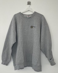 Vintage 90s Nike “Four in the Fall” Grey Crewneck Sweatshirt Basketball XL