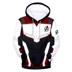 Avengers 4 Endgame Quantum Battle Suit Adult Hoodie Sweatshirt Jacket Unisex