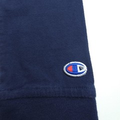 Champion Mens Hoodie Medium Navy Blue Light Jersey Pullover Gym Athletic Workout