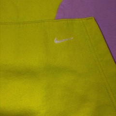 Nike Sportswear Colorblock Hoodie Clash Green Purple Mens Large Pullover Fleece