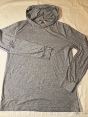Arena Water Instinct Men’s Hoodie Hoody Lightweight Gray Medium Cotton Polyester