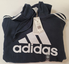 Adidas NWT Hoodie Sweatshirt Size M Legend Ink /White New