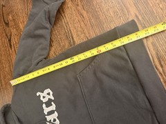 Denim Tears Cut Out Hoodie ‘Charcoal’ Size Small – AUTHENTIC (THIS IS NOT FAKE)