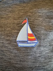 Mier Mens Grey Lightweight Breathable Hoodie Athletic Size Small Nautical Ocean