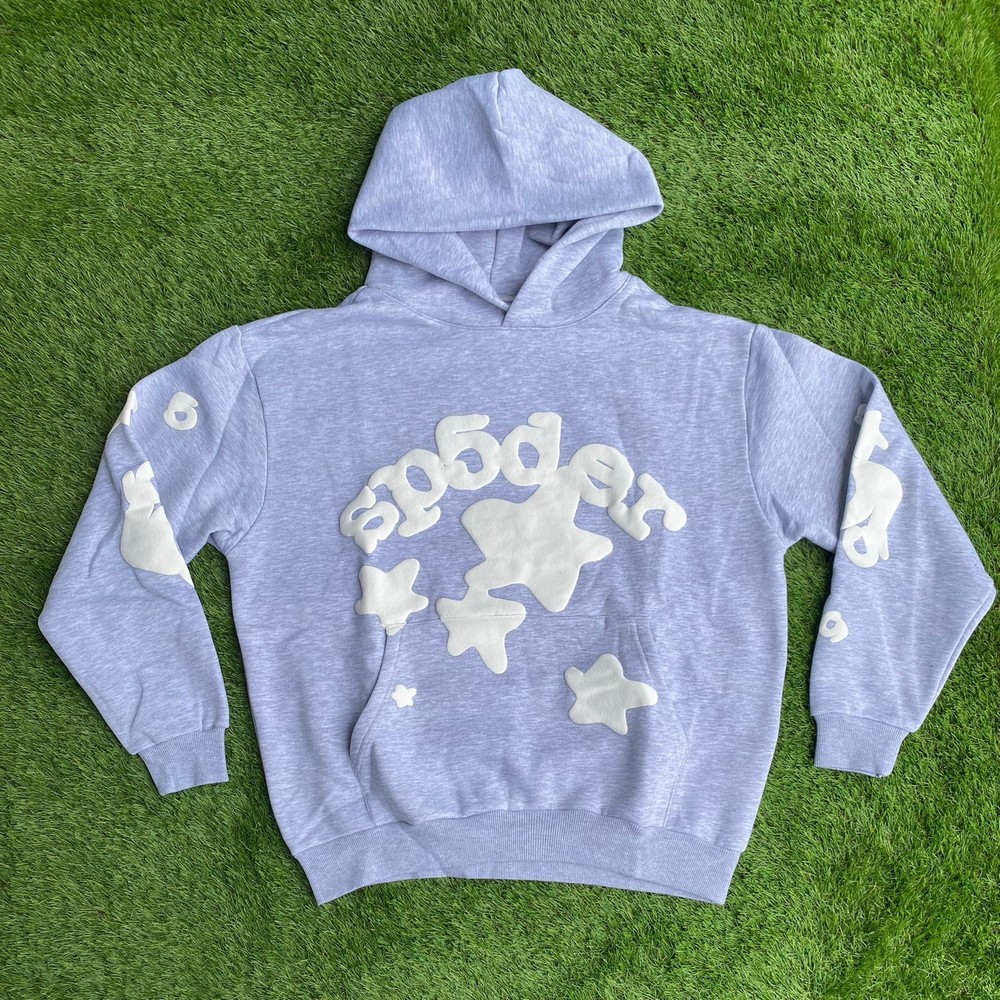 *BRAND NEW* Spider Worldwide “Gray” Hoodie – Ready To Ship🚚💨 (Size M)