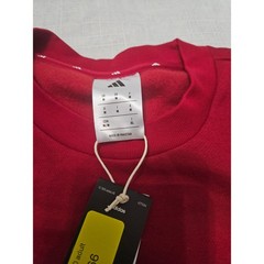 Adidas Deep Red Crewneck Sweatshirt Size Medium