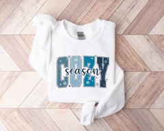 Cozy Season Christmas Sweatshirt Winter Holiday Apparel