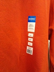 Gildan Heavy Blend Medium Sweatshirt Antique Cherry Red Crewneck Long Sleeve