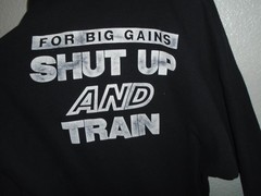 Vintage 1980s New York Dedication weight lifting sweatshirt XL