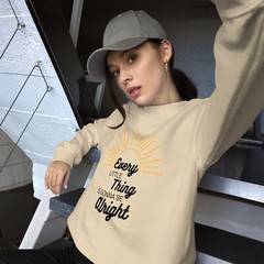 Every Little Thing Is Gonna Be Alright Marley Unisex Sweatshirt S,M,L,XL,2X,3X