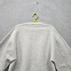 VINTAGE Russell Athletic Men Sweatshirt LT Gray Fleece Logo All Seasons 90s USA