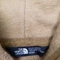The North Face Sweatshirt Mens Medium Tan Hooded Pockets Long Sleeve Outdoors