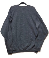 NWT Athletic Works Mens 3XL (54-56) Fleece Crewneck Sweatshirt Black Heather