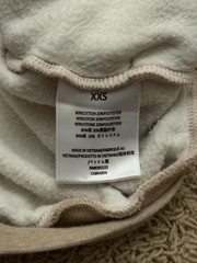 Essentials Fear Of God Beige Mock Neck Hoodie Size XXS Baggy Boxy Fit