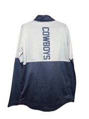 NFL Team Apparel Dallas Cowboys Long Sleeve Pullover 1/4 Zip Youth Small (8)