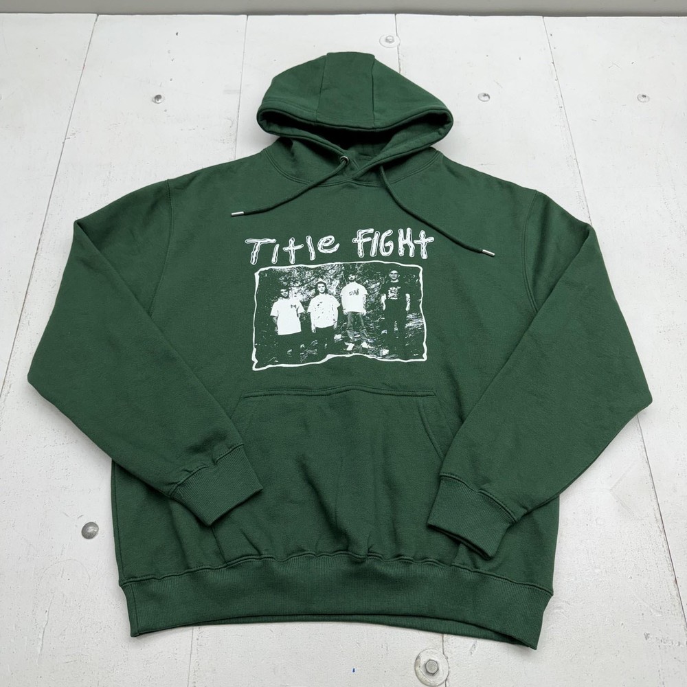New Title Fight Floral Green Gift For Fans S-5XL Hoodie ZO700