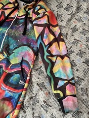 Electro Threads Full Body Suit Hoodie Pants MEDITATING RAFIKI TEEN Size Small