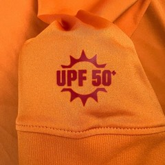 Duluth Shunburn Hoodie UPF Lightweight Stretch 2XL Mens Orange Fishing Hiking