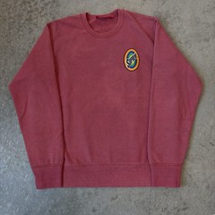 Supreme Spin Crewneck Sweatshirt Tide Logo Red Spring Summer 2016 Men’s Medium