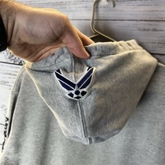Vintage Y2K Champion United States US Air Force USAF Pullover Hoodie Men’s Small