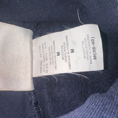Vintage Hanes Printpro Rim Nordic Ski Resort Navy Blue Hoodie Sweatshirt Size M