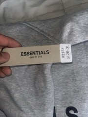 Light Oatmeal Essentials Men’s Hoodie Size M
