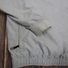 Adidas Sweatshirt Mens XL Gray V Neck Pullover Lightweight Zip Pockets Lined