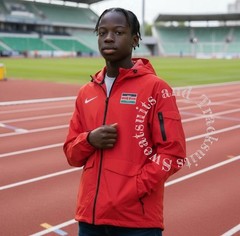 Nike Pro Elite Kenya Team Issued Storm-Fit ADV Jacket Size S Red CI8885-602