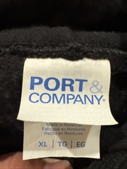 Port & Company Mens Long Sleeve Fleece Hooded Sweatshirt Reps To Failure Bones