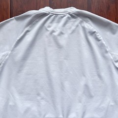 UNRL Crossover Crewneck White Men’s L Stretch Performance Sports Gym