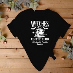 Witches Brew Coffee Club Jumper | Autumn Sweatshirt | Halloween Theme Jumper