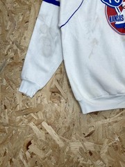 Vintage 1985 World Series Sweatshirt Mens XL White I-70 Show Me Showdown MLB