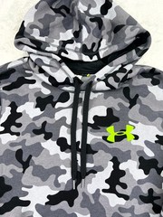 Under Armour All Season Gear Hoodie Mens Medium Multicolor Lined Camouflage