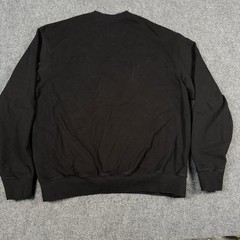 🌟 AWAKE NY Varsity Block Letter Crewneck Sweatshirt Black Men Size XL Pullover