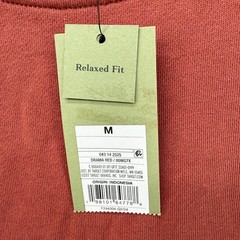 Goodfellow & Co Mens Relaxed Fit Sun Graphic Sweatshirt Drama Red Medium NWT