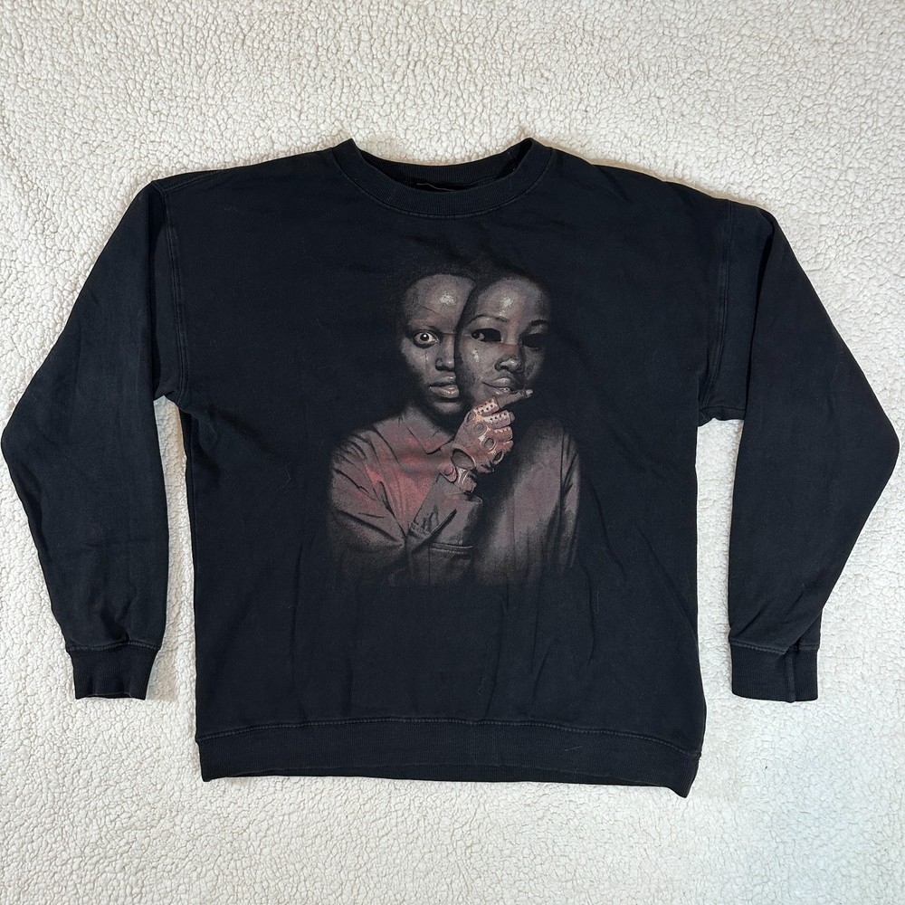 US Movie Promo Black Crewneck Sweater Jordan Peele – Size Medium