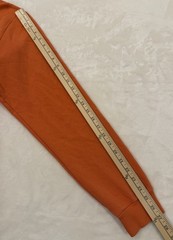 Adidas Hoodie Men’s Size XL Orange Pullover Sweater Front Pocket Drawstring Prep