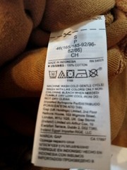 Yeezy YZY Gap Engineered by Balenciaga Double Layered Hoodie Brown Size S