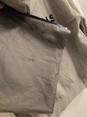 NWT ESSENTIALS FEAR OF GOD HOODIE SWEATSHIRT L DARK OATMEAL LARGE