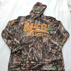 Grunt Style Realtree Edge Beer Season Pullover Hoodie – All Over Camo XL