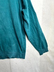 Under Armour Hoodie Mens Large Blue Fleece Lined Pockets Ribbed Hem Drawstring
