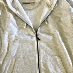 NEW Mens LIFE IS GOOD Solid Simply True Fleece Zip Hoodie Light Heather Gray XL