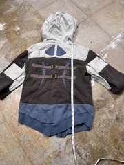 Y2K Assassins creed promo video game Ubisoft zip up jacket/hoodie Ubi Workshop